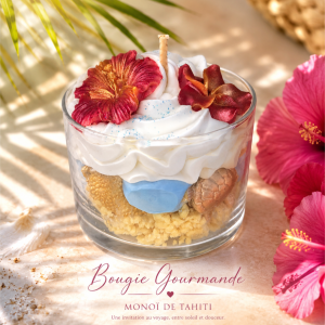 Bougie Gourmande au Monoï de Tahiti