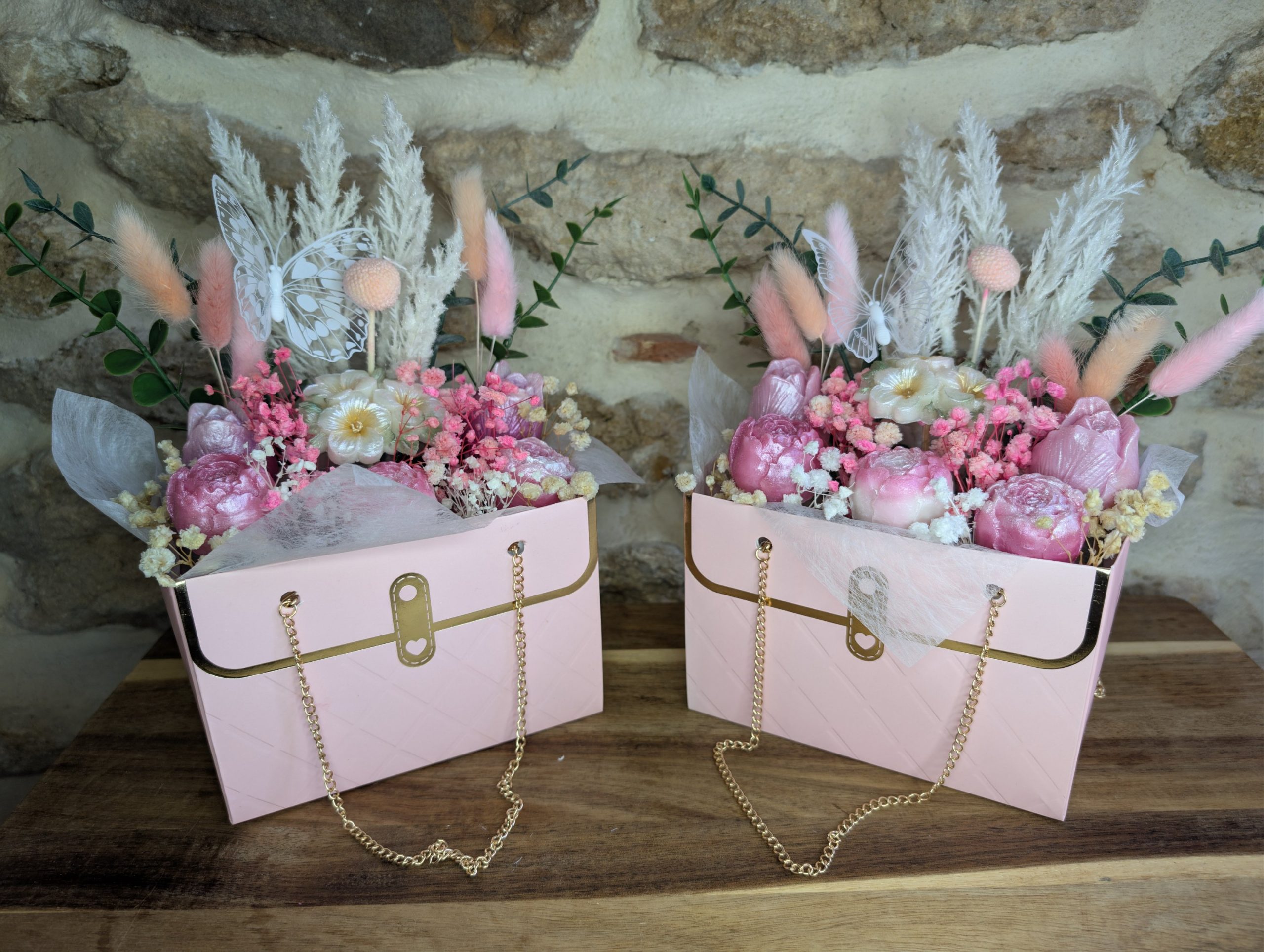 Bouquets Fleuris Parfumés Monoï Réservés à Joëlle